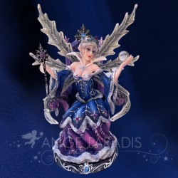 Statuette Fée Miracle Blue - 28cm