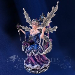 Statuette Fée Miracle Blue - 28cm