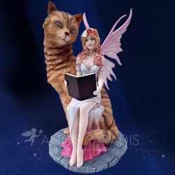 Statuette Fée Chat Tigrou