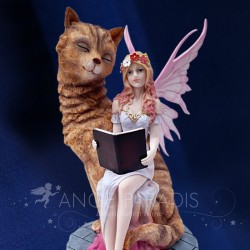 Statuette Fée Chat Tigrou
