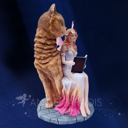 Statuette Fée Chat Tigrou