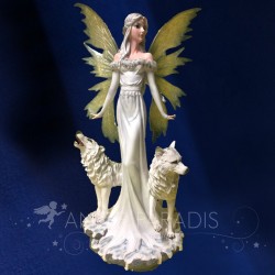 Statuette Fée Blanc