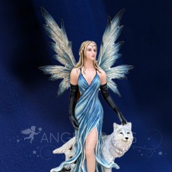 Statue Fée Loup Jeda 63cm