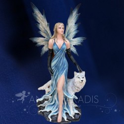 Statue Fée Loup Jeda 63cm