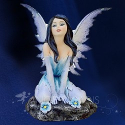 Statuette Fée Apaisée Blue