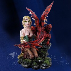 Statuette Fée "La force du Ciel" -- 30cm