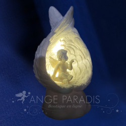 figurine ange lumiere