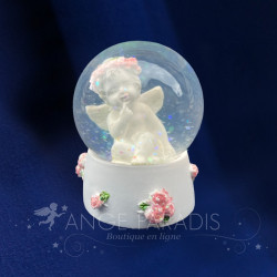 boule a neige angelot