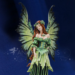 Statuette fée verte Amy Brown