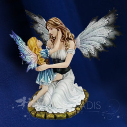 Figurine Fée « L’Étreinte Lunaire » – Modèle grand format