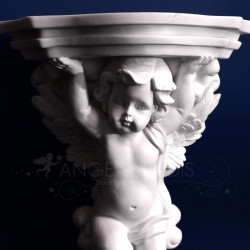 applique ange - etagere support avec des anges