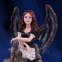 Figurine Fée « Ombres du Crépuscule » – Modèle grand format