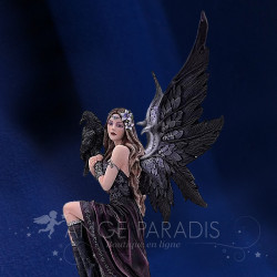 Figurine Fée « Gardienne des Corbeaux » – Modèle grand format