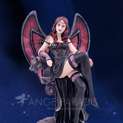 Figurine Fée « Rose Écarlate » – Modèle grand format