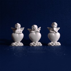 FIGURINES ANGE SUR COEUR