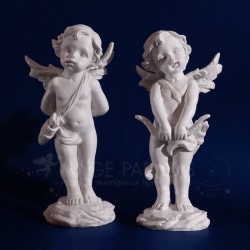 STATUETTE ANGE CUPIDON X2