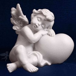 FIGURINE ANGE GARDIEN GAUCHE