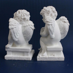 STATUES ANGE NATURE DUO