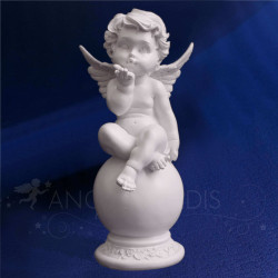 STATUE ANGE GARDIEN VOEUX