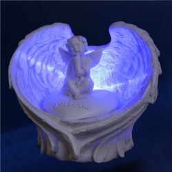 statuette d'anges lumineux 