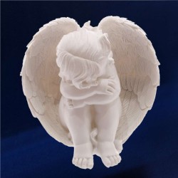 statuette d'ange qui protège
