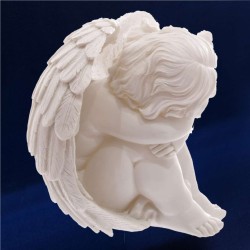 FIGURINE ANGE PROTECTEUR 21 CM